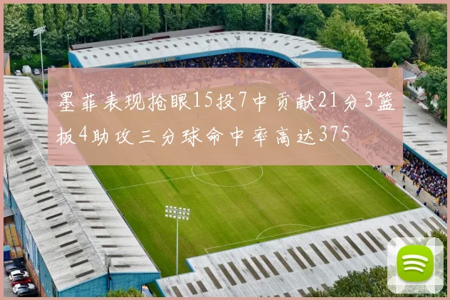 墨菲表现抢眼15投7中贡献21分3篮板4助攻三分球命中率高达375